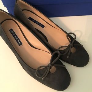 Stuart Weitzman Gabby Pumps 45 Slate suede 5.5